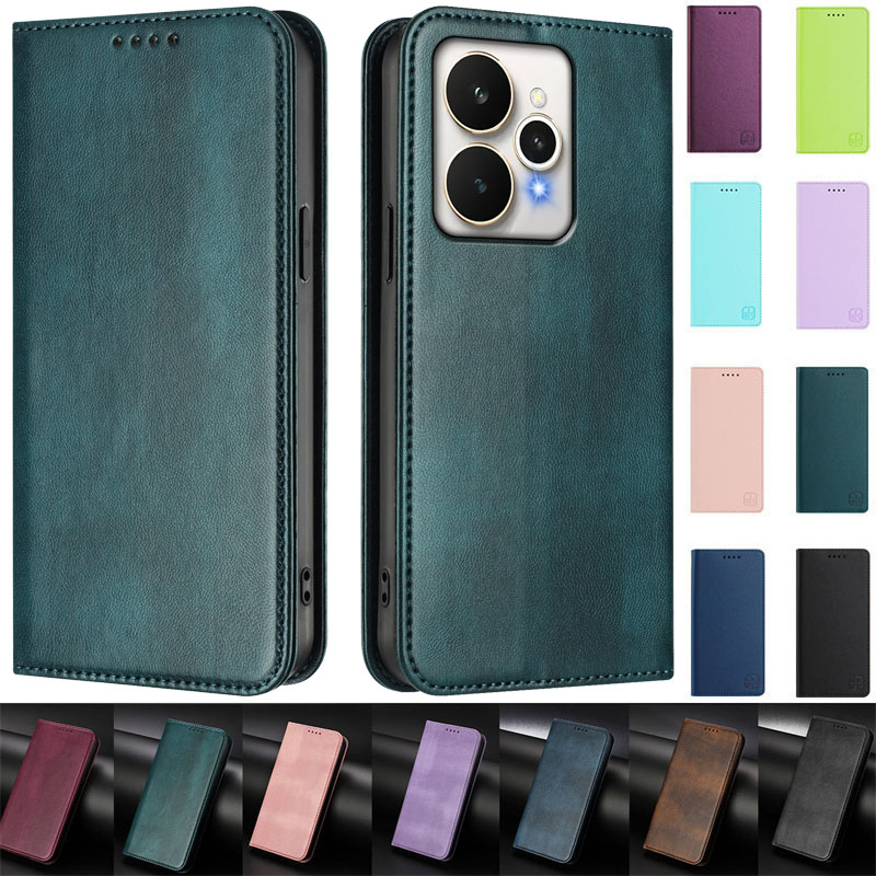 Phone Cases With Wallet On Back - Realme 15/15T/15Pro用マグネットケース、Realme 15 Pro用レザーウォレットケース、Realme 15T/15 Pro用スマホ背面カバー