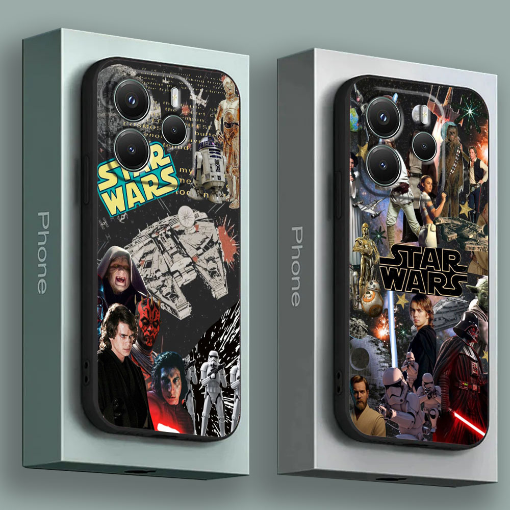 Phone Cases Xiaomi 15 - Redmi 15C 14C 13C 12C用スマホケース、バックカバー、S-Starwars カイロレン
