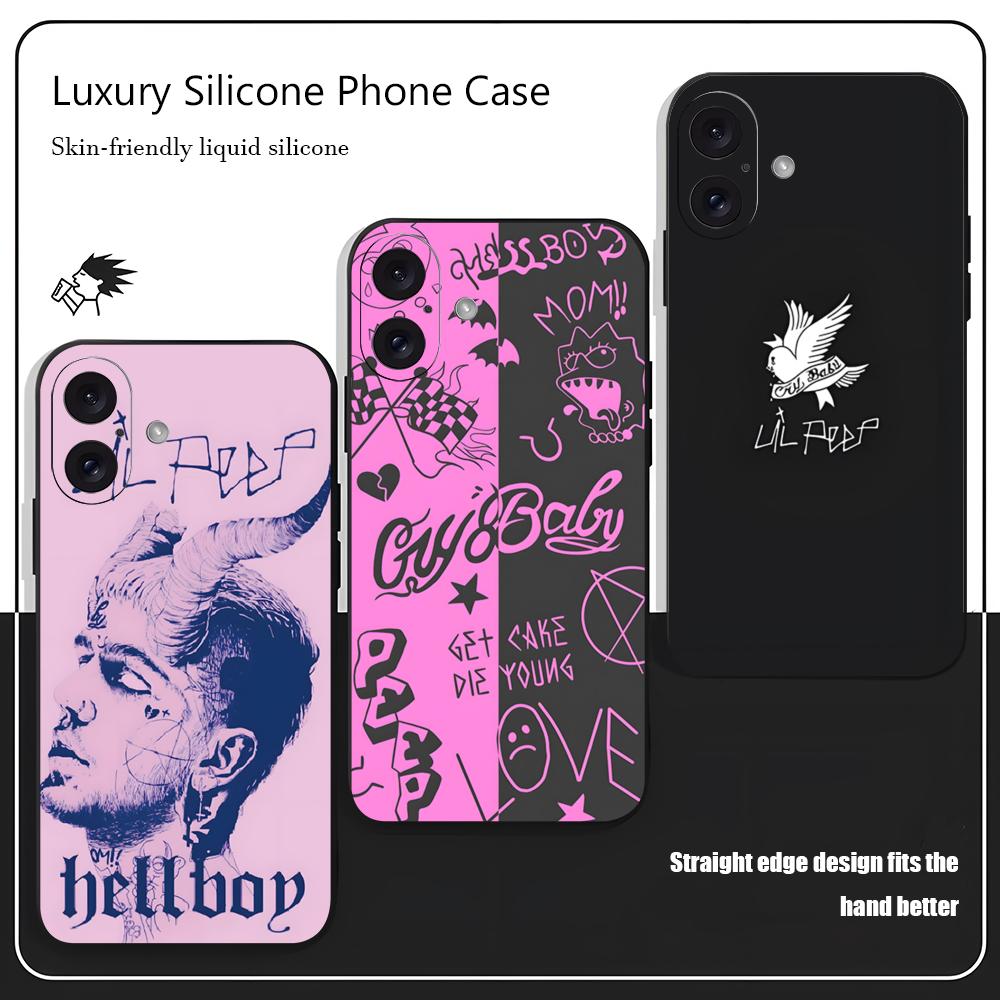 Phone Cases Iphone 16 - L-Lil Peep有名スター人気スマホケース iPhone 17 16 15