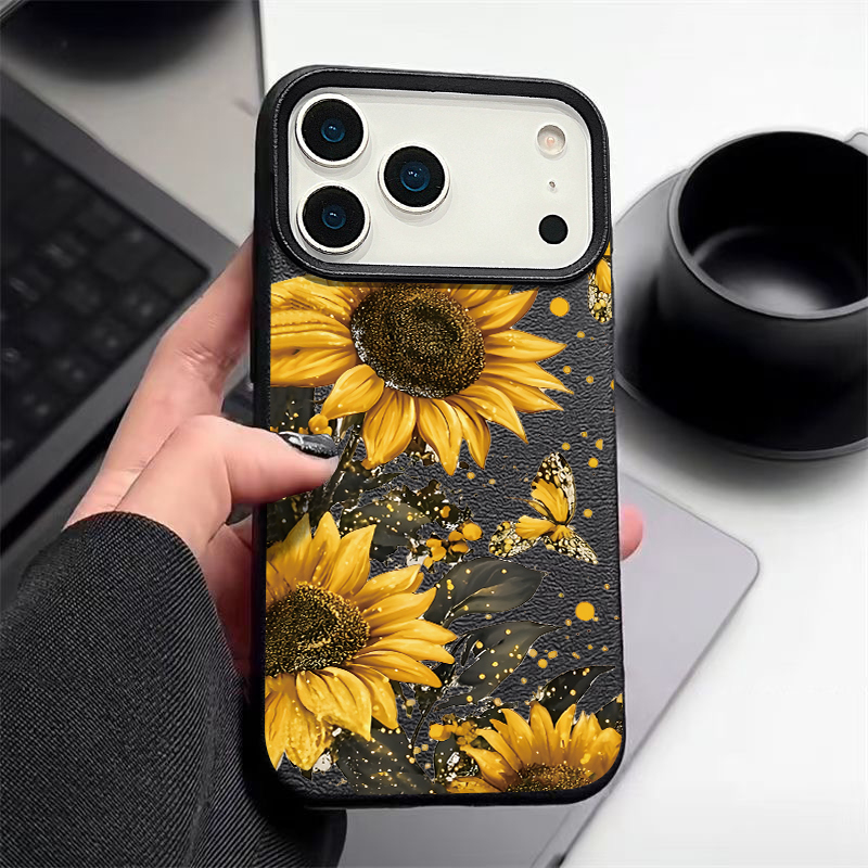 Phone Cases Leather - レザーテクスチャTPUスマホケース iPhone 17/17e/16e/16/15 Pro Max/14/13 Pro