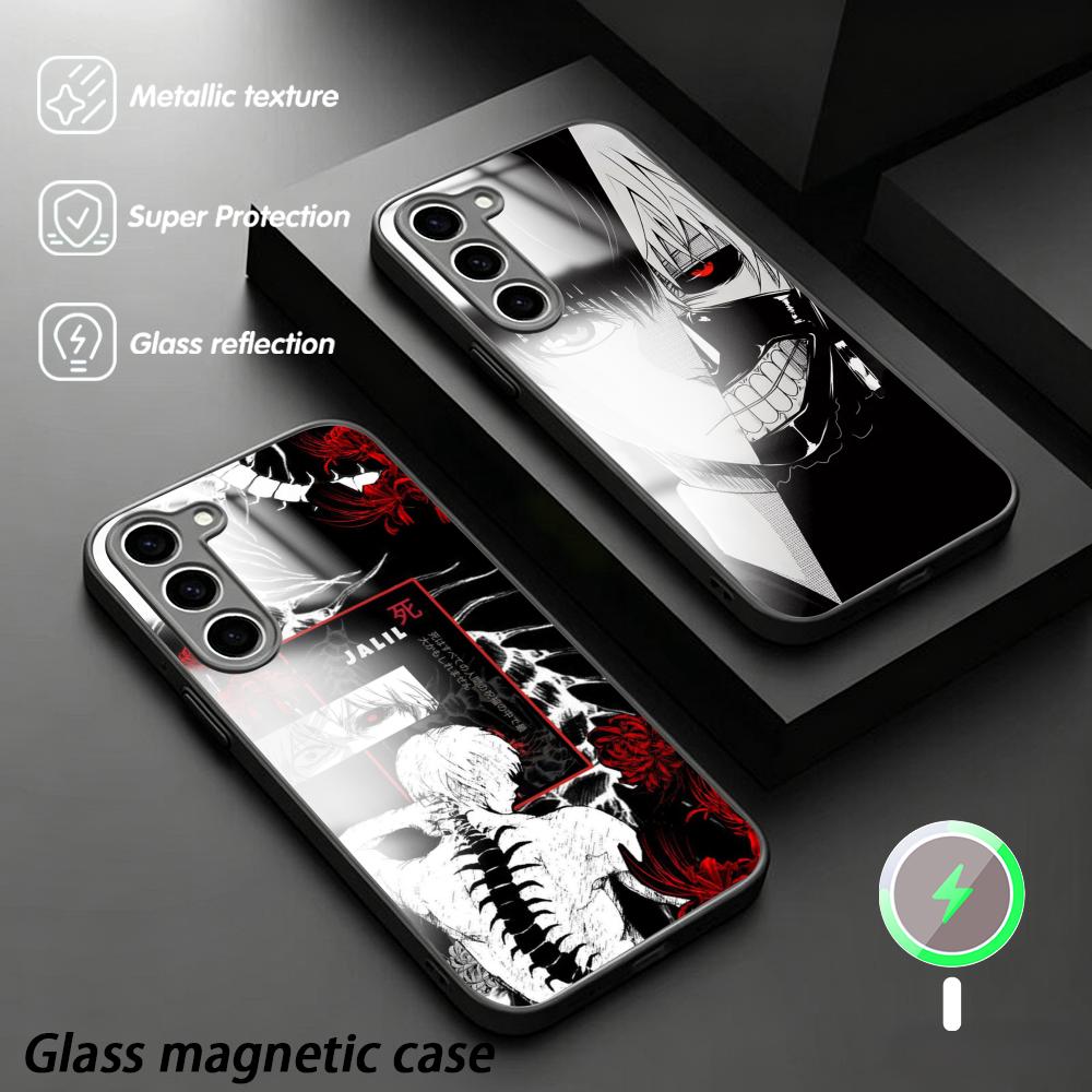 Phone Cases Tokyo - ホットな東京喰種クラシックアニメポスター柄スマホケース サムスン S26 S25 S24 S23