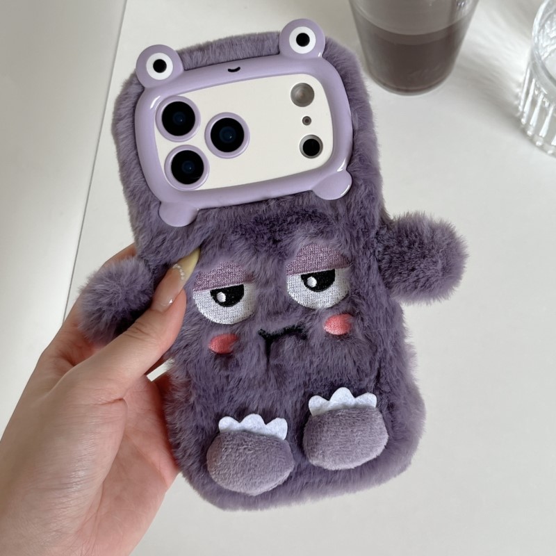 Phone Cases Iphone 16 - かわいい漫画の面白い眠そうな表情のiPhone 17 16 15 14 13
