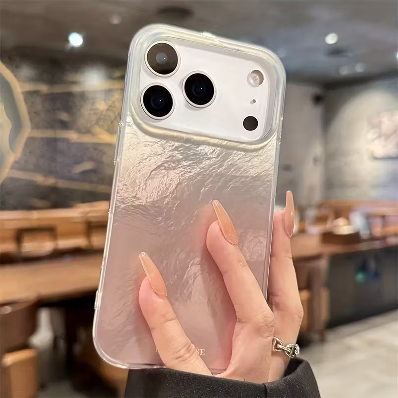 Phone Cases Xs Max - INS韓国風ピンクグラデーション渦巻き模様スマホケース iPhone 17 Pro Air 11