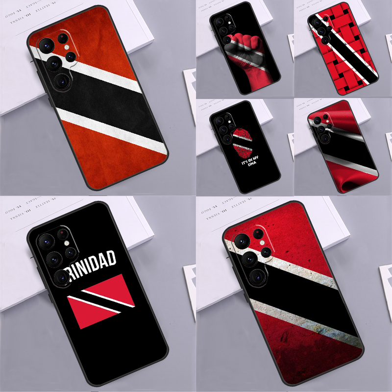 Phone Cases Trinidad - トリニダード旗電話ケース三星銀河 S24 ウルトラ S9 S10 S20