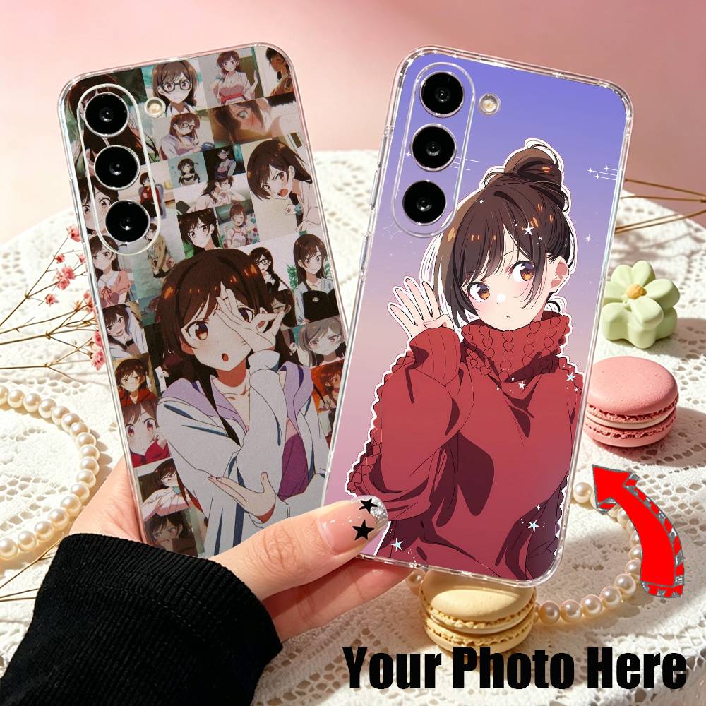 Phone Cases Com - レンタルガールフレンド ロマンコメディ ホットフォンケース 透明シリコンソフト SamsungA10,12,20,21S,30,31,40,50,51,52,70,71用