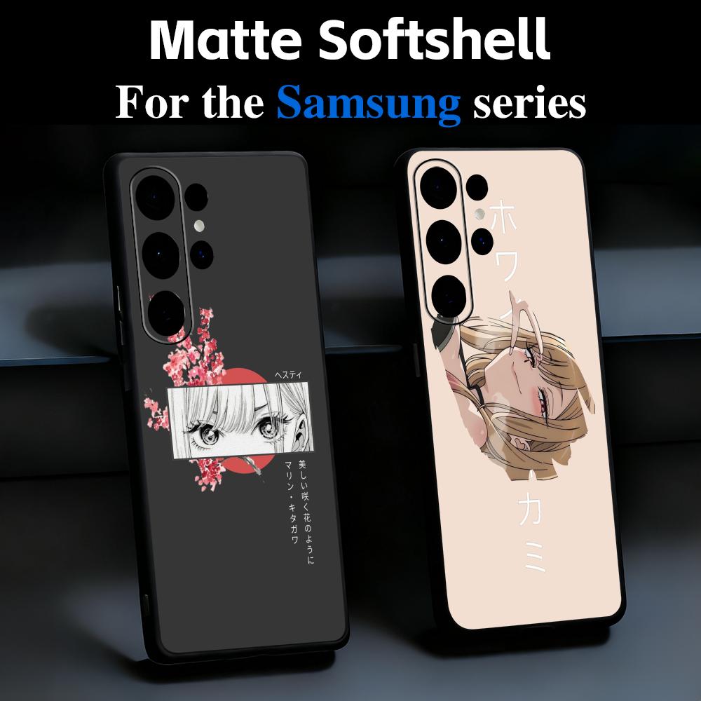 Phone Cases Samsung S23 - ホットな日本アニメ「北川マリン」スマホケース Samsung Galaxy S26 S25 S24