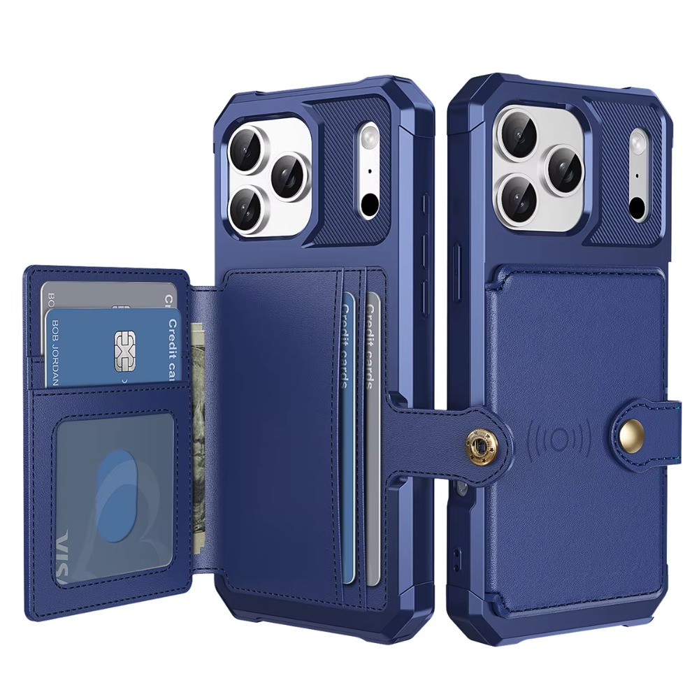 Phone Cases With Wallet On Back - Apple iPhone 17 Air、16E、16、15、14 Plus、13、12 Pro