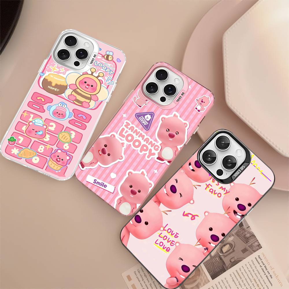 Phone Cases Loopy - 韓国ザンマン L-Loopy スマホケース iPhone 17 16
