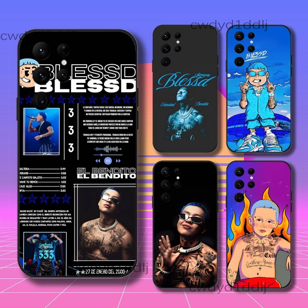Phone Cases Trinidad - B-Blessd TRINIDAD BENDITA 電話ケース サムスン S10、S21、FE、S21、S26、S25、S24、S23、ウルトラ、S9、S22、プラス用