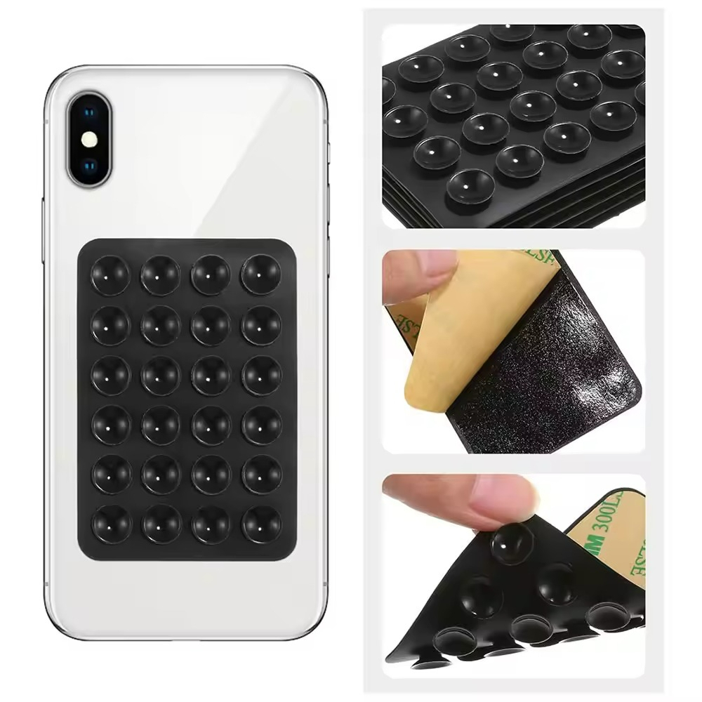 Phone Cases Case - シリコン吸盤式スマホホルダー シリコン製スマホケースマウント キャンディーカラー 自撮りや動画撮影用 滑り止め吸盤式スマホスタンド