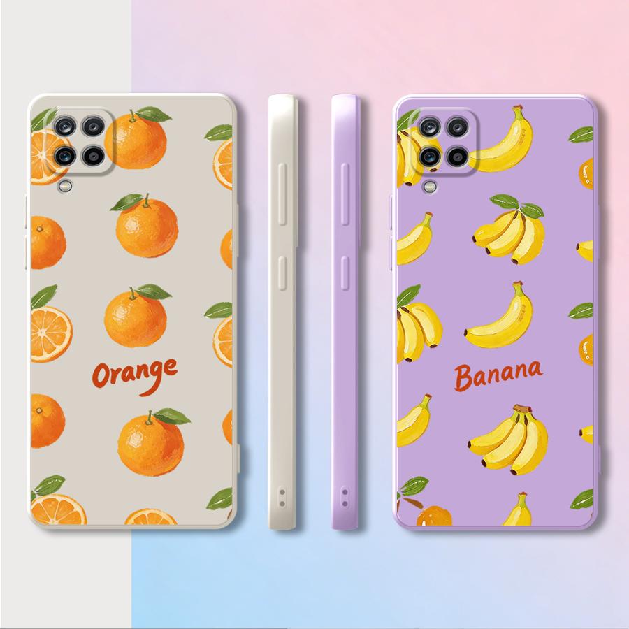 Phone Cases Orange - フルーツオレンジ電話カバーケースサムスンギャラクシー A05 A02s A04 A20s A50