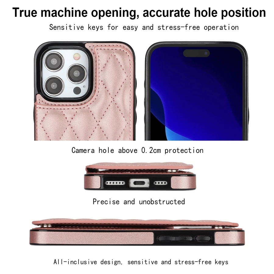 iPhone 16e/15 Pro Max/14/13/12 - Phone Cases With Wallet On Back のレビューと価格