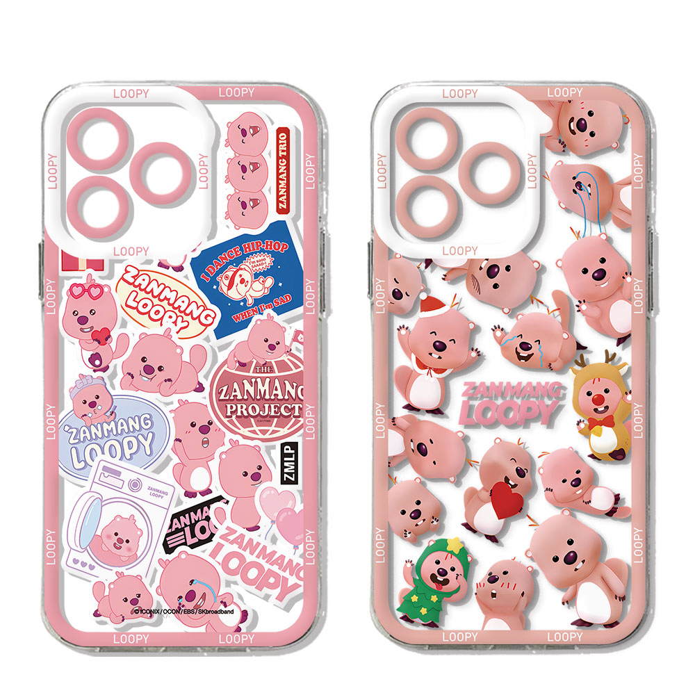 IPhone用漫画ルーピー電話ケース,韓国モデル16,15, - Phone Cases Loopy のレビューと価格