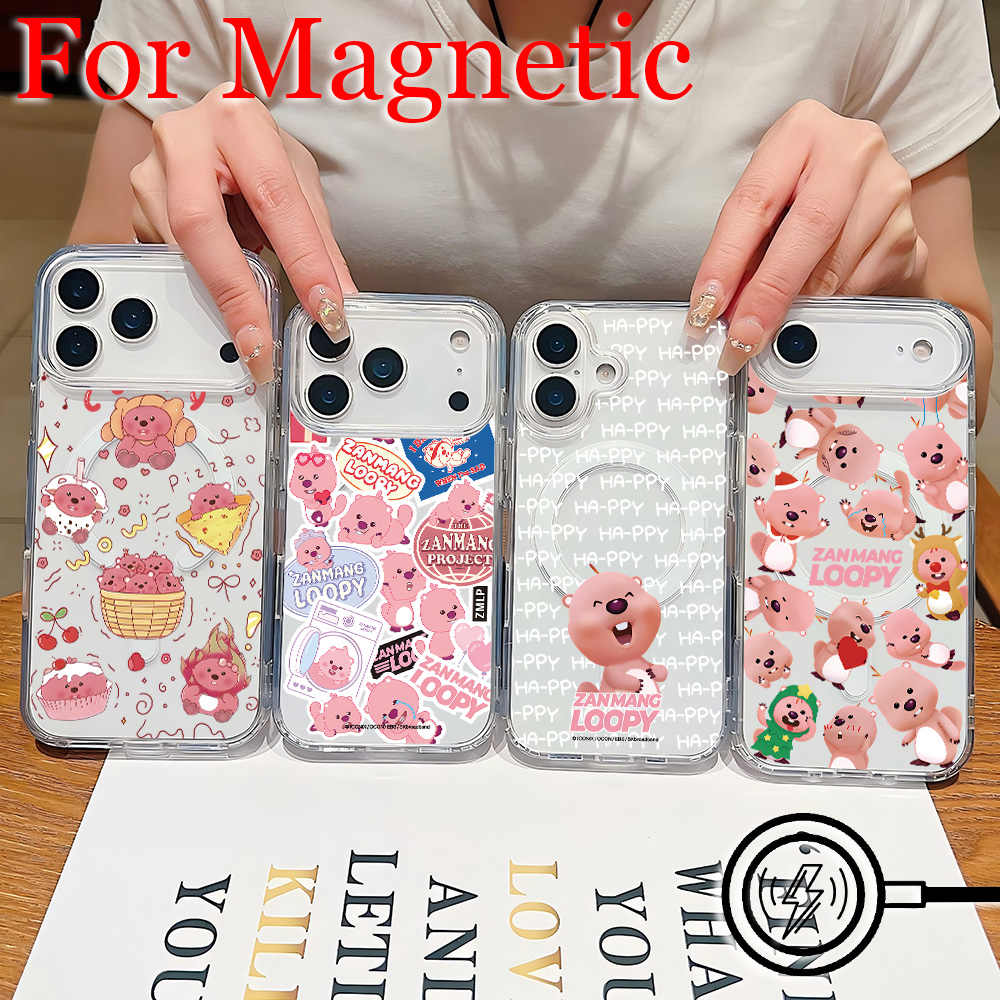 キュートな漫画風Lループ磁気式スマホケース Samsung  - Phone Cases Loopy のレビューと価格
