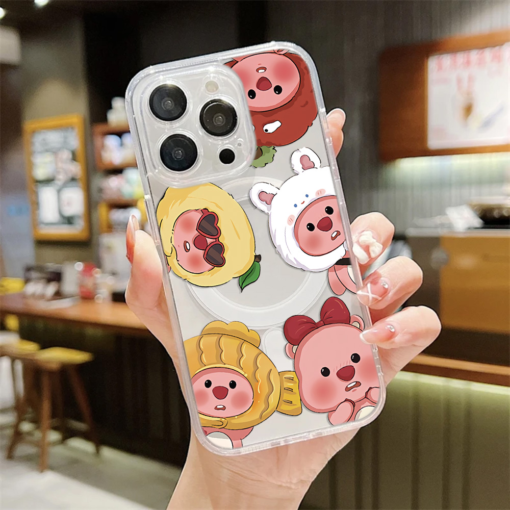 キュートな漫画風Lループ磁気式スマホケース Samsung  - Phone Cases Loopy のレビューと価格