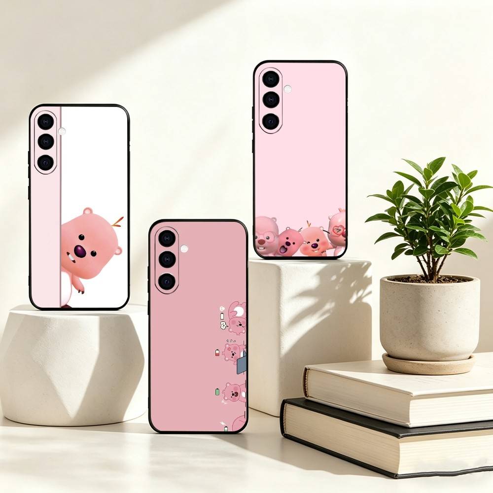 素敵なピンクC-CartoonL-Loopys-s 電話ケー - Phone Cases Loopy のレビューと価格