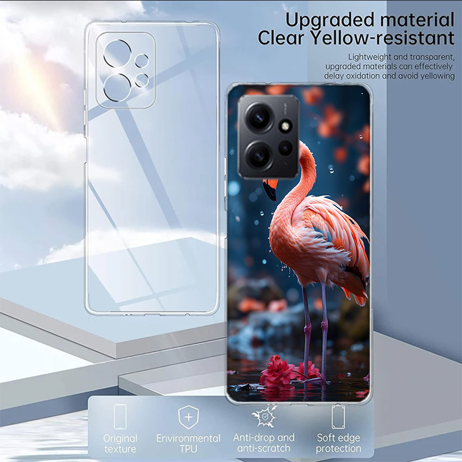 フラミンゴラブフォンケース Redmi Note 14 15 - Phone Cases Com のレビューと価格