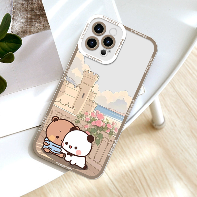 かわいいBUBU DUDUカップルクリアスマホケース、Sam - Phone Cases Clear のレビューと価格