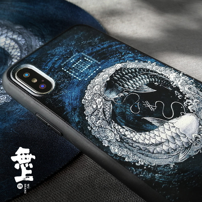 道教太極拳ヴィンテージ鯉柄スマホケース iPhone 17  - Phone Cases Com のレビューと価格