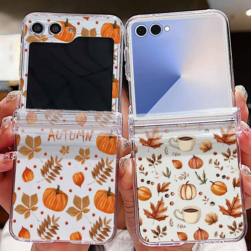 秋の紅葉柄スマホケース Samsung Galaxy Z F - Phone Cases Z Flip 6 のレビューと価格