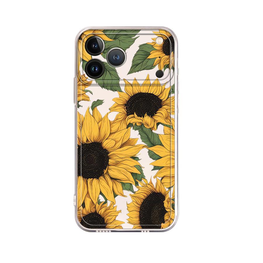 かわいいひまわり柄ケース Apple iPhone 17 P - Phone Cases Clear のレビューと価格