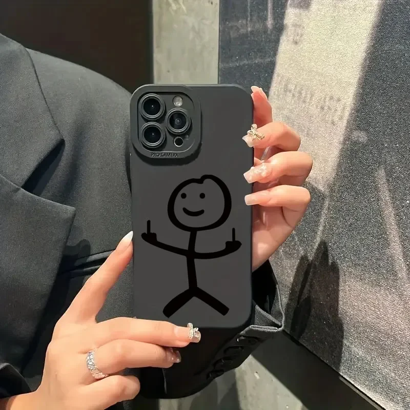かわいい漫画マッチマン柄マットシリコン製スマホケース iPh - Phone Cases Xs Max のレビューと価格