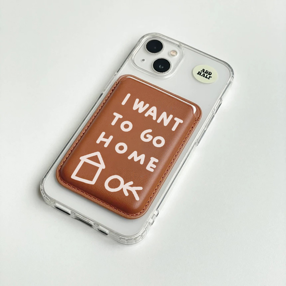 レザーカードウォレットカバー磁気電話カードホルダーシンプルな - Phone Cases With Wallet On Back のレビューと価格