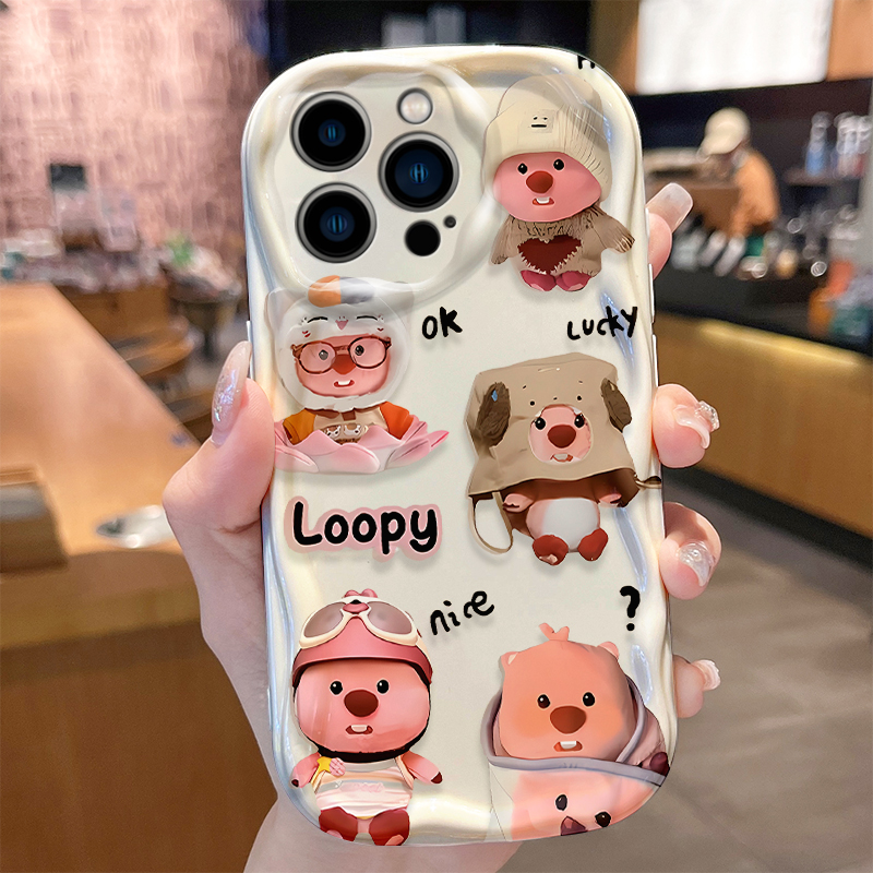 Loopy-iPhone用の波状のソフトシリコンケース,iP - Phone Cases Loopy のレビューと価格