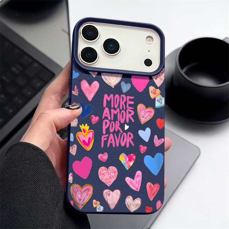 ハートプリントソフトフォンケース iPhone 17e 17 - Phone Cases Leather のレビューと価格