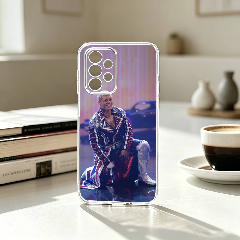 レスラーC-Cody R-Rhodesスマホケース 透明シリ - Phone Cases Rhode のレビューと価格