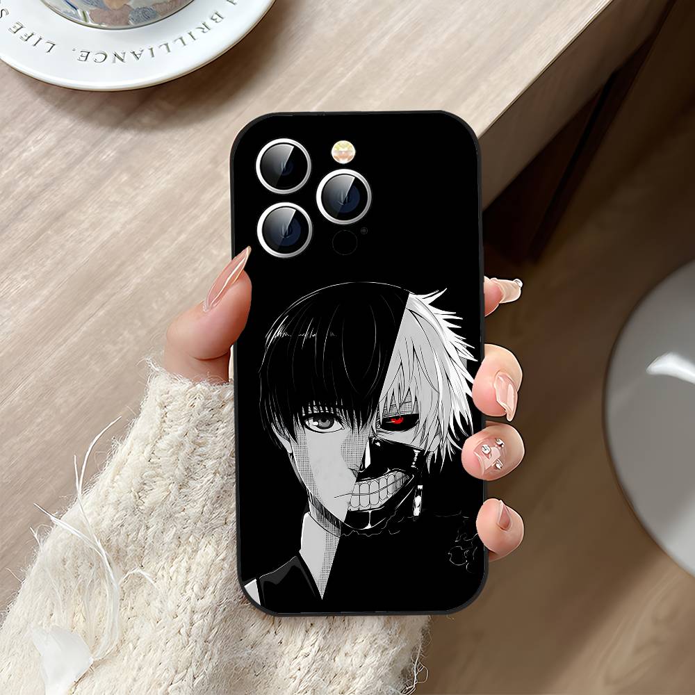 東京グール カネキ ケン アニメ スマホケース ブラック i - Phone Cases Tokyo のレビューと価格