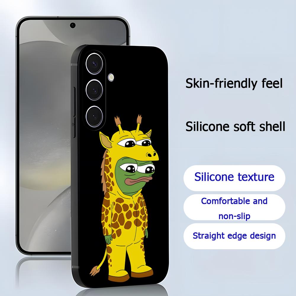 悲しいペペのカエルが描かれたクールなスマホケース、Samsu - Phone Cases Samsung S23 のレビューと価格