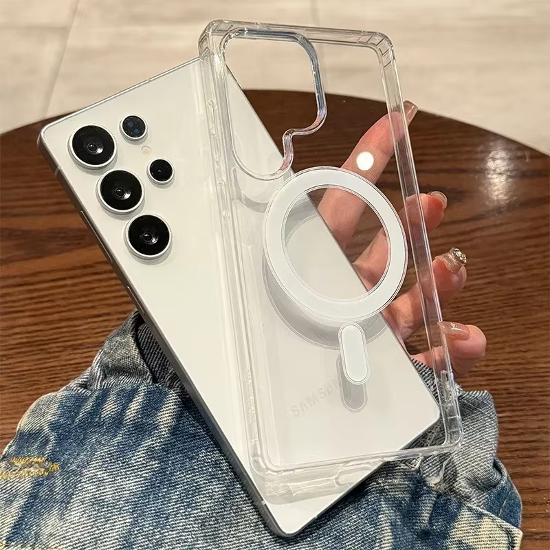 MagSafe対応 磁気充電ケース Samsung Gala - Clear Magsafe Case のレビューと価格