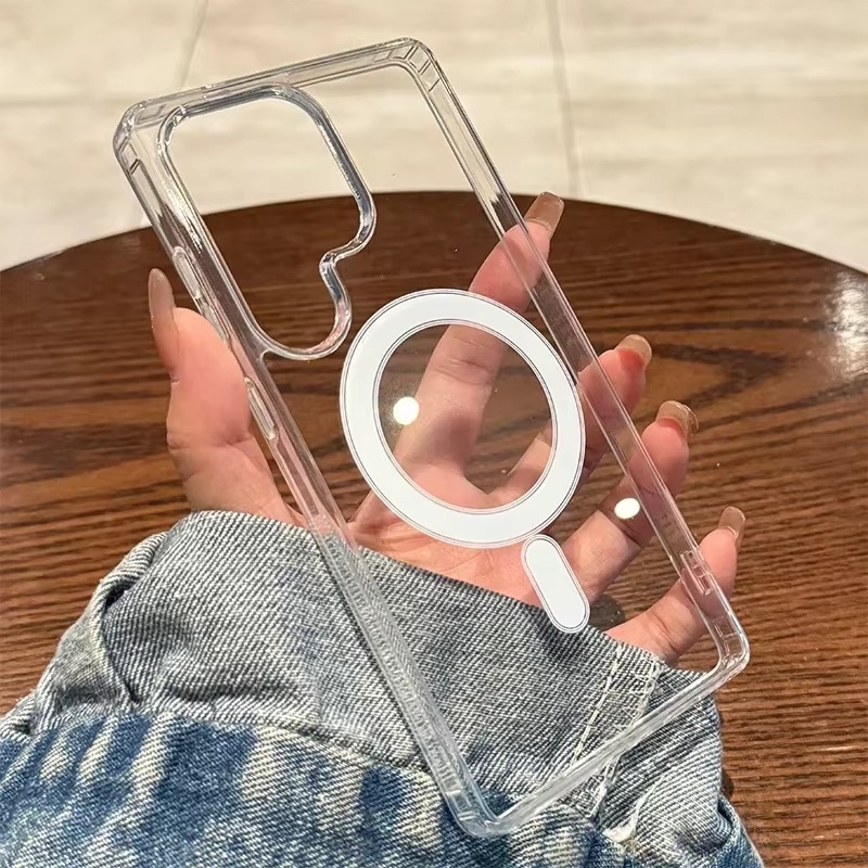 MagSafe対応 磁気充電ケース Samsung Gala - Clear Magsafe Case のレビューと価格