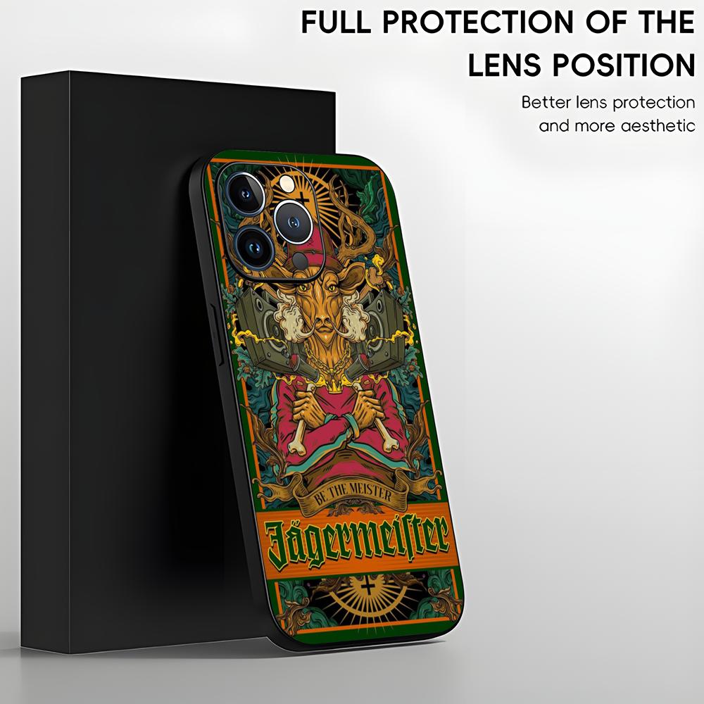 J-Jager-meistersロゴ入りiPhoneケース  - Phone Cases Durable のレビューと価格