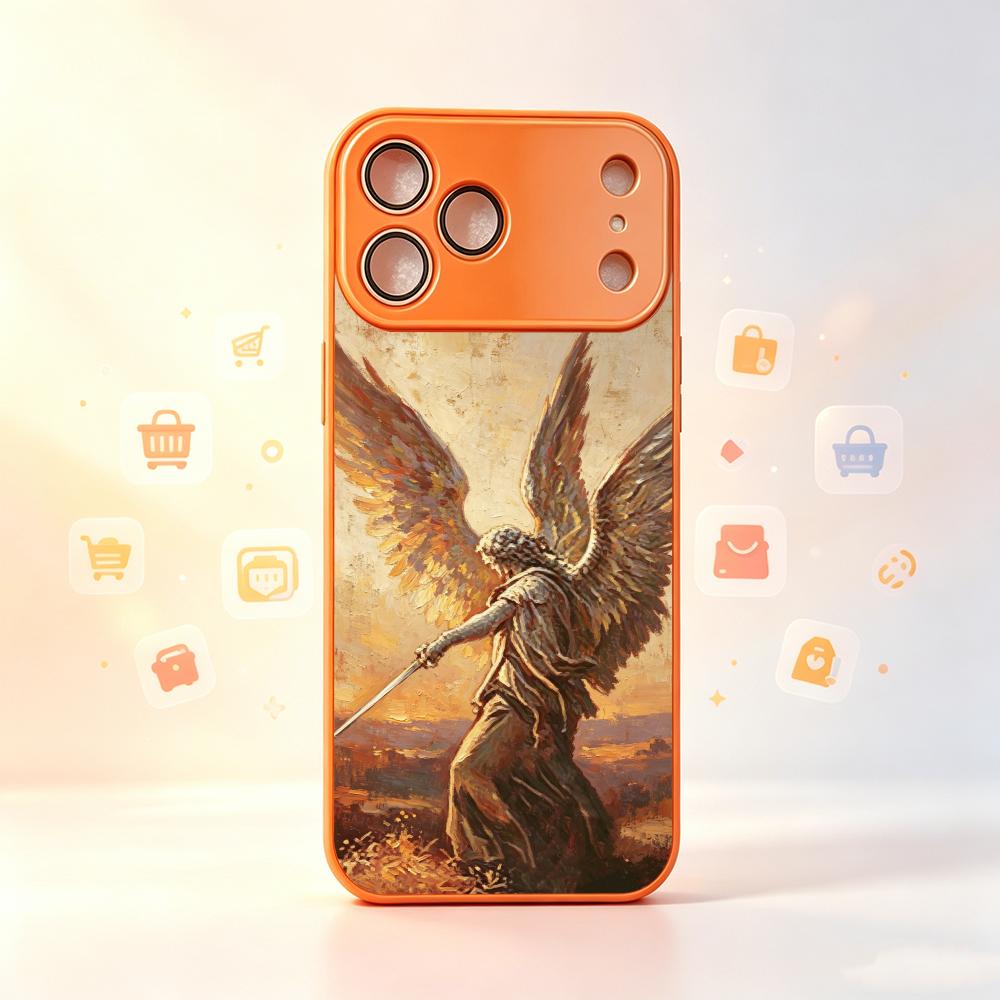 エンジェル柄のiPhoneケース、スキンセンセーションフォン - Phone Cases Rhode のレビューと価格
