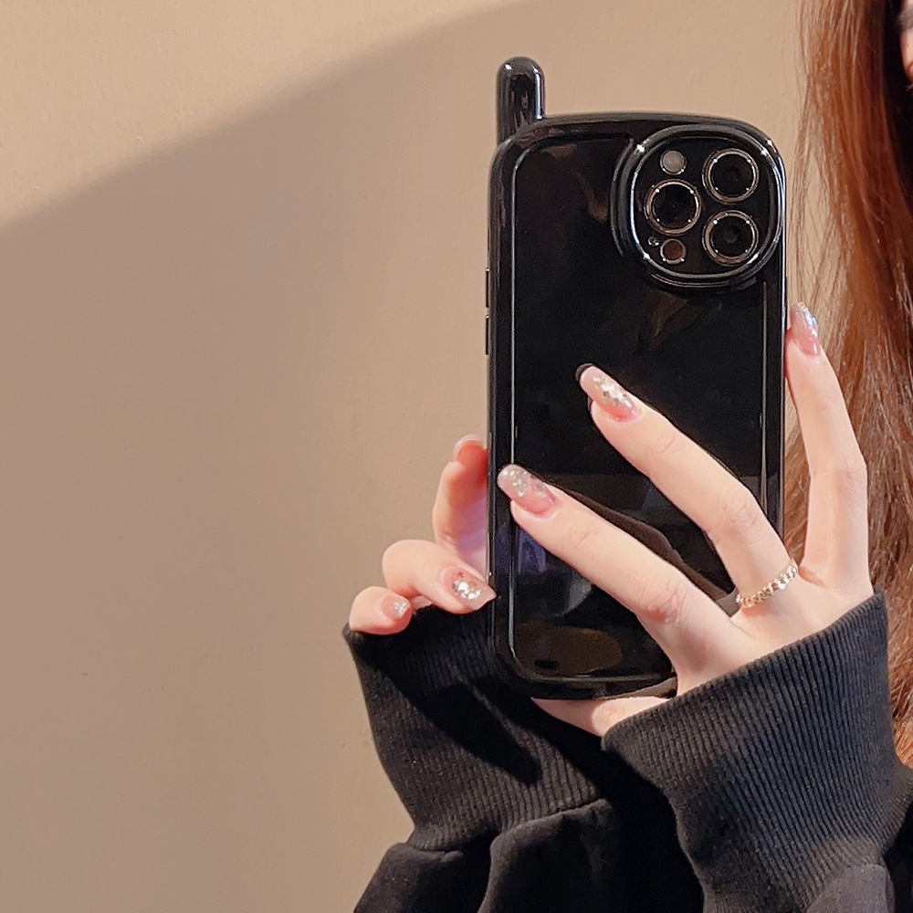 韓国風無地アンテナデザインソフトフォンケース iPhone  - Phone Cases Xs Max のレビューと価格