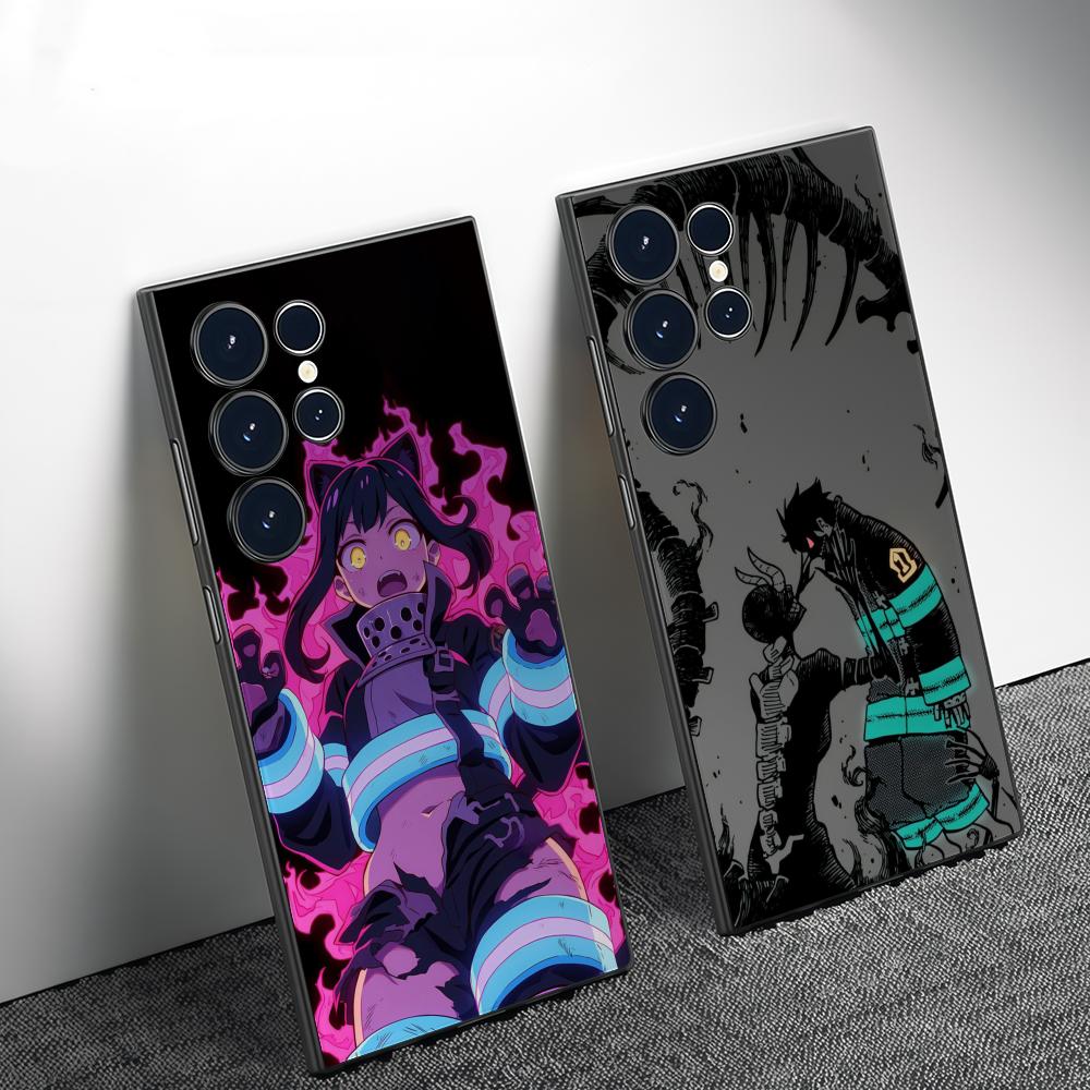 アニメ F-ファイアーフォース電話ケースサムスンギャラクシー - Phone Cases Samsung S23 のレビューと価格