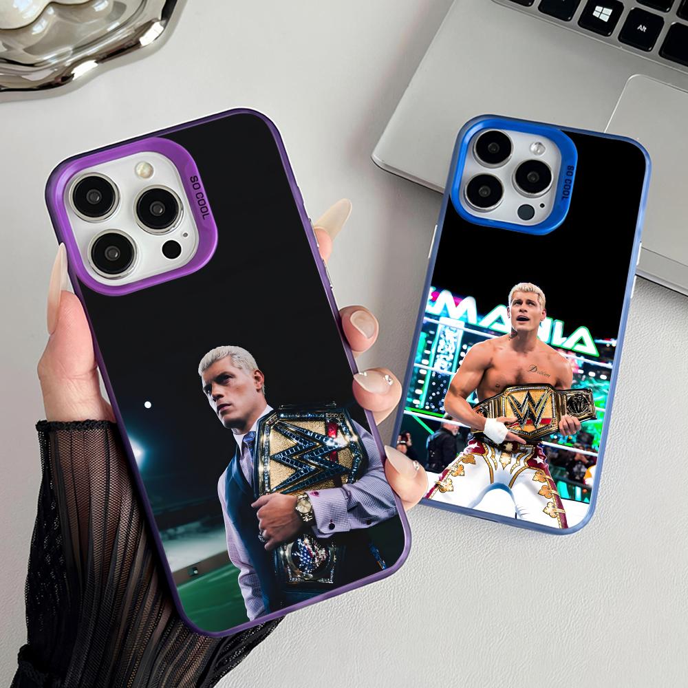 C-Cody Rhodesスマホケース 玉虫色のシルバーホロ - Phone Cases Rhode のレビューと価格