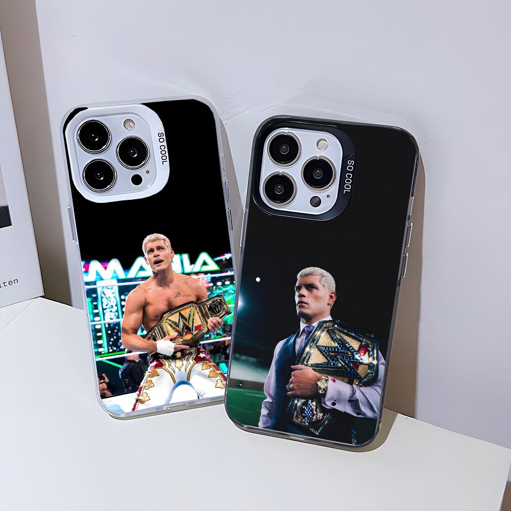 C-Cody Rhodesスマホケース 玉虫色のシルバーホロ - Phone Cases Rhode のレビューと価格