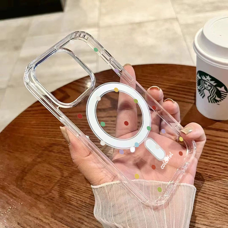 INS 韓国風 カラフル ウェーブドット柄 スマホケース i - Phone Cases Durable のレビューと価格
