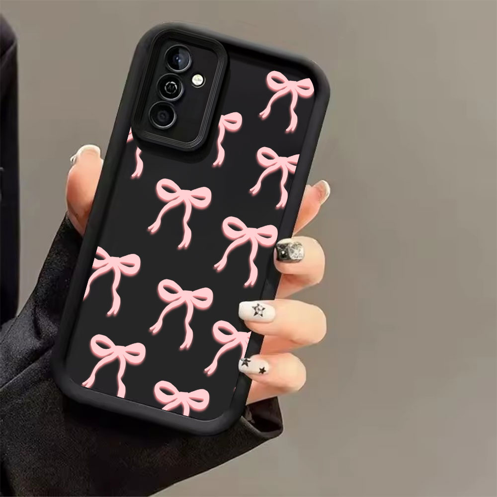 ピンクのリボン柄ソフトTPUスマホケース Samsung G - Phone Cases Samsung S23 のレビューと価格