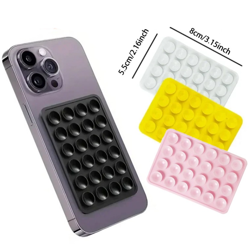 シリコン吸着式スマホホルダーマット多機能吸盤壁掛けスタンド正 - Phone Cases Case のレビューと価格