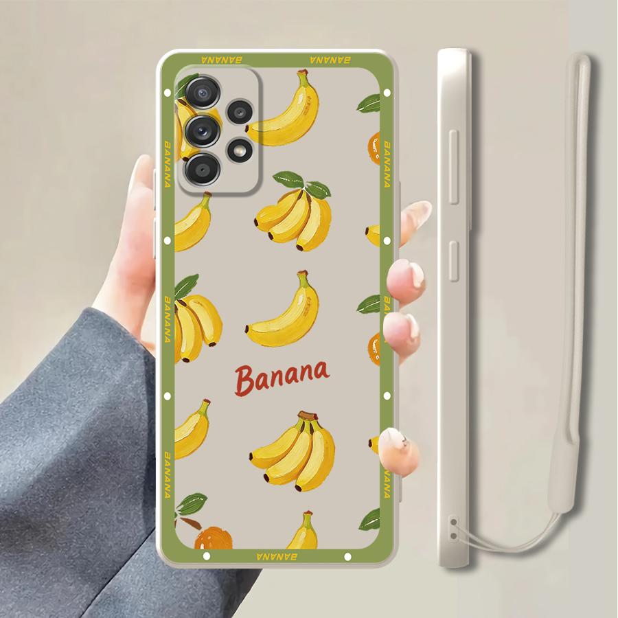 フルーツオレンジケースサムスンギャラクシー A02s A03 - Phone Cases Orange のレビューと価格