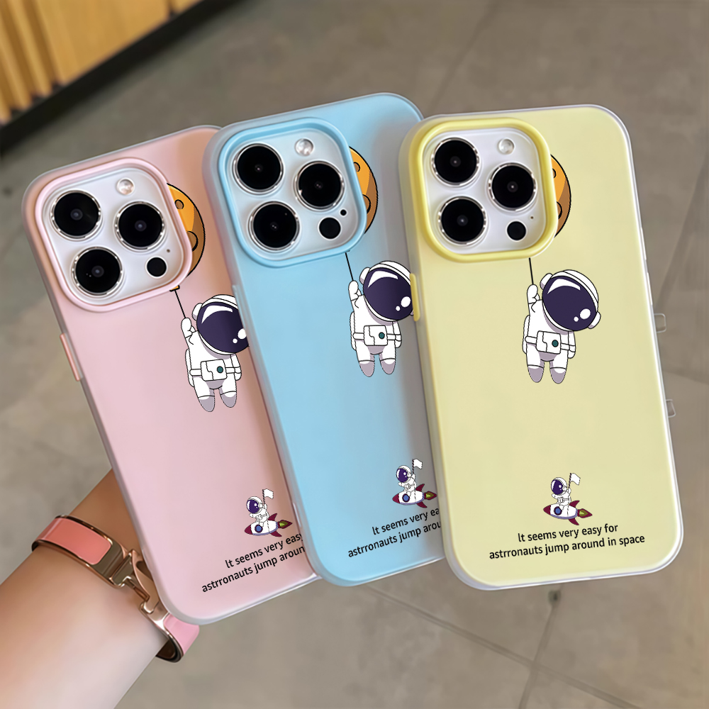 ちび宇宙飛行士フローティングドゥードルゼリーシェルスマホケー - Phone Cases Xiaomi 15 のレビューと価格