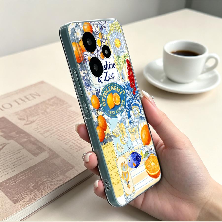 オレンジフルーツソフトフォンカバー電話ケース Xiaomi  - Phone Cases Orange のレビューと価格