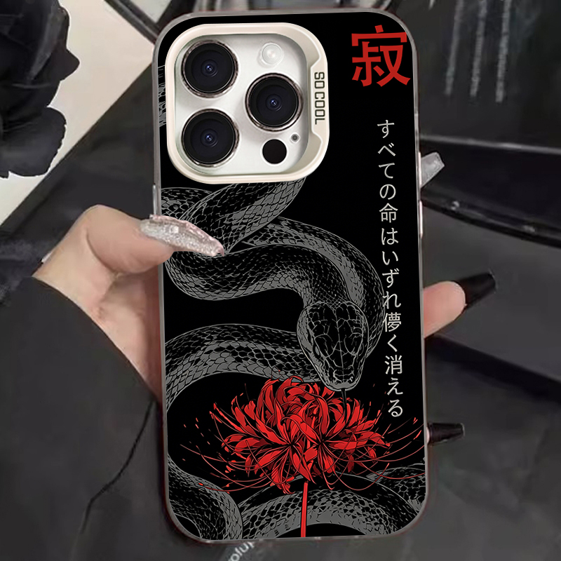 東京喰種 赤蜘蛛ユリ スカル スネーク ケース Samsun - Phone Cases Tokyo のレビューと価格