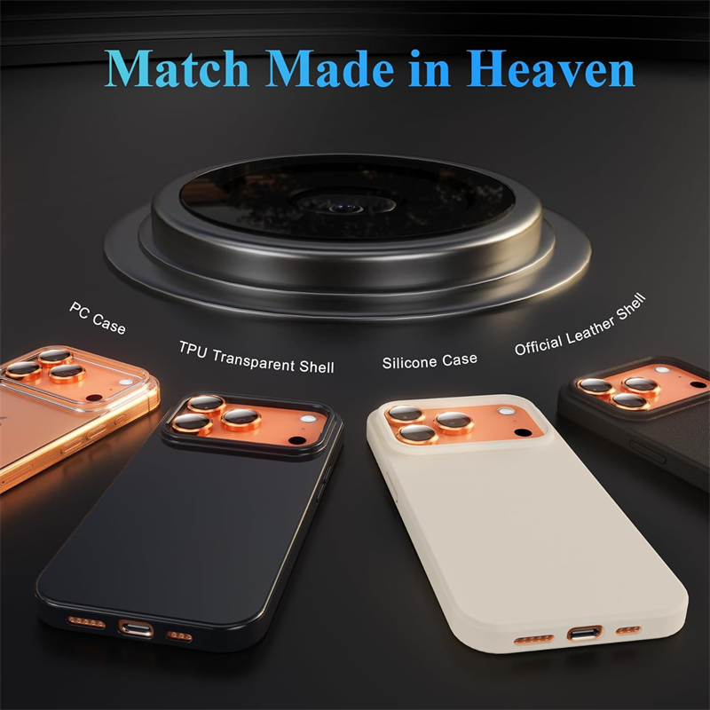 オレンジ IPhone 17 プロマックスカメラレンズプロテ - Phone Cases Orange のレビューと価格