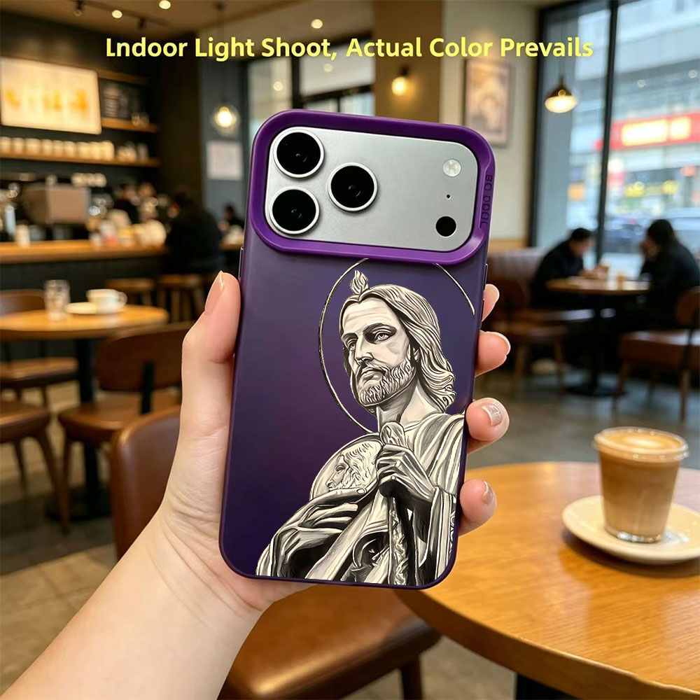 サン・ジュダス・タデオ柄デザインのiPhoneケース（iPh - Phone Cases Xs Max のレビューと価格