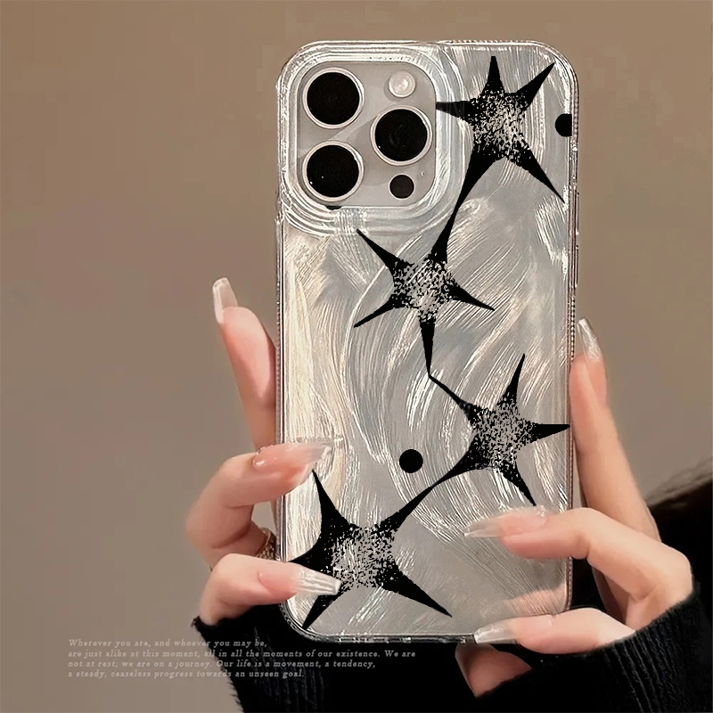 輝く星柄のおしゃれなスマホケース iPhone 17 16  - Phone Cases Xs Max のレビューと価格